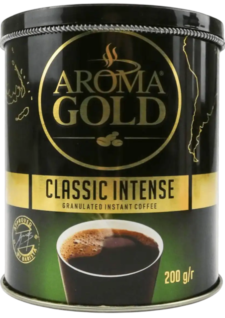 Кава розчинна Aroma Gold Classic Intense 200 г